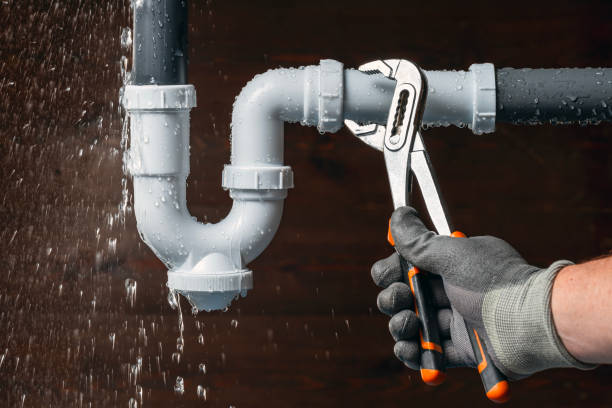 Professional Plumbing technician working in Harristown, IL